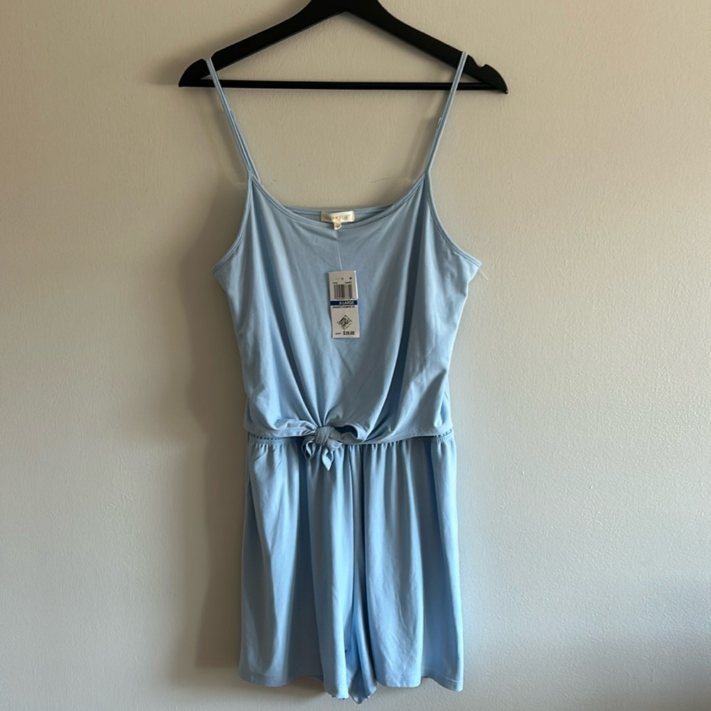 Ultra Flirt Women’s  Spagehtti Romper Summer Vacation Cruise  Shorts Sz XL